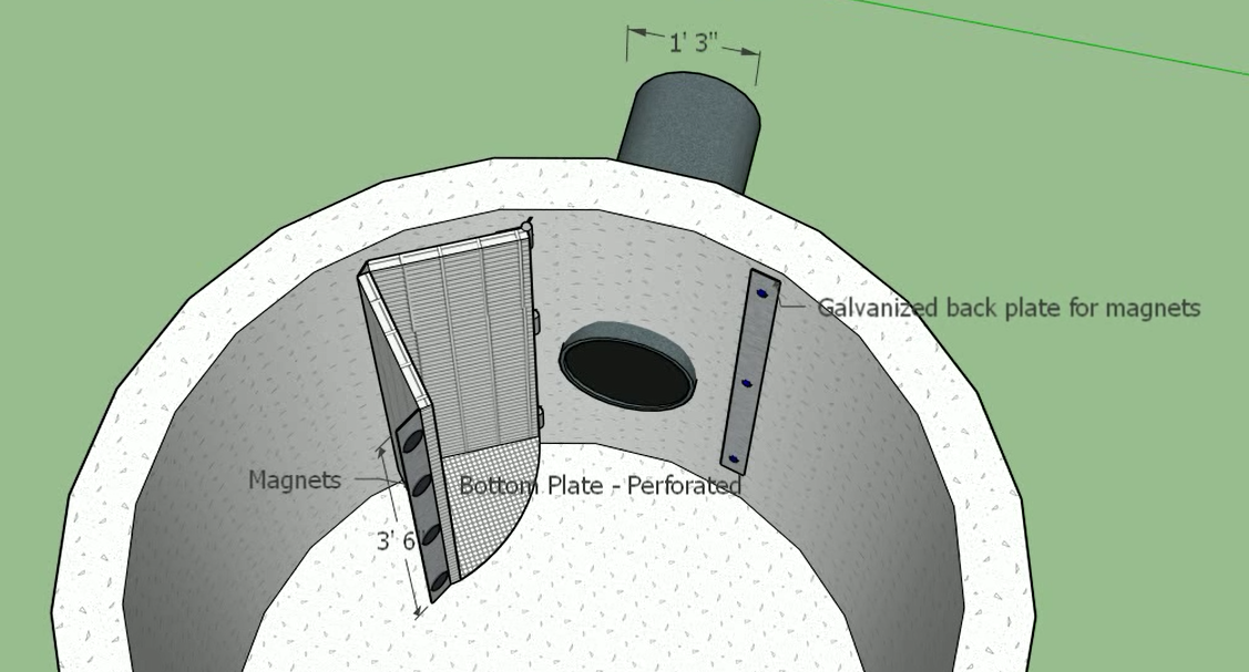 Top View catch basin filter aluminum - Open Position - v1 .png