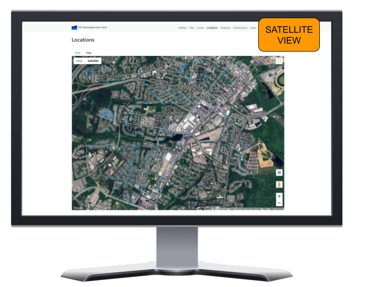 Computer screen admin panel map satellite.png
