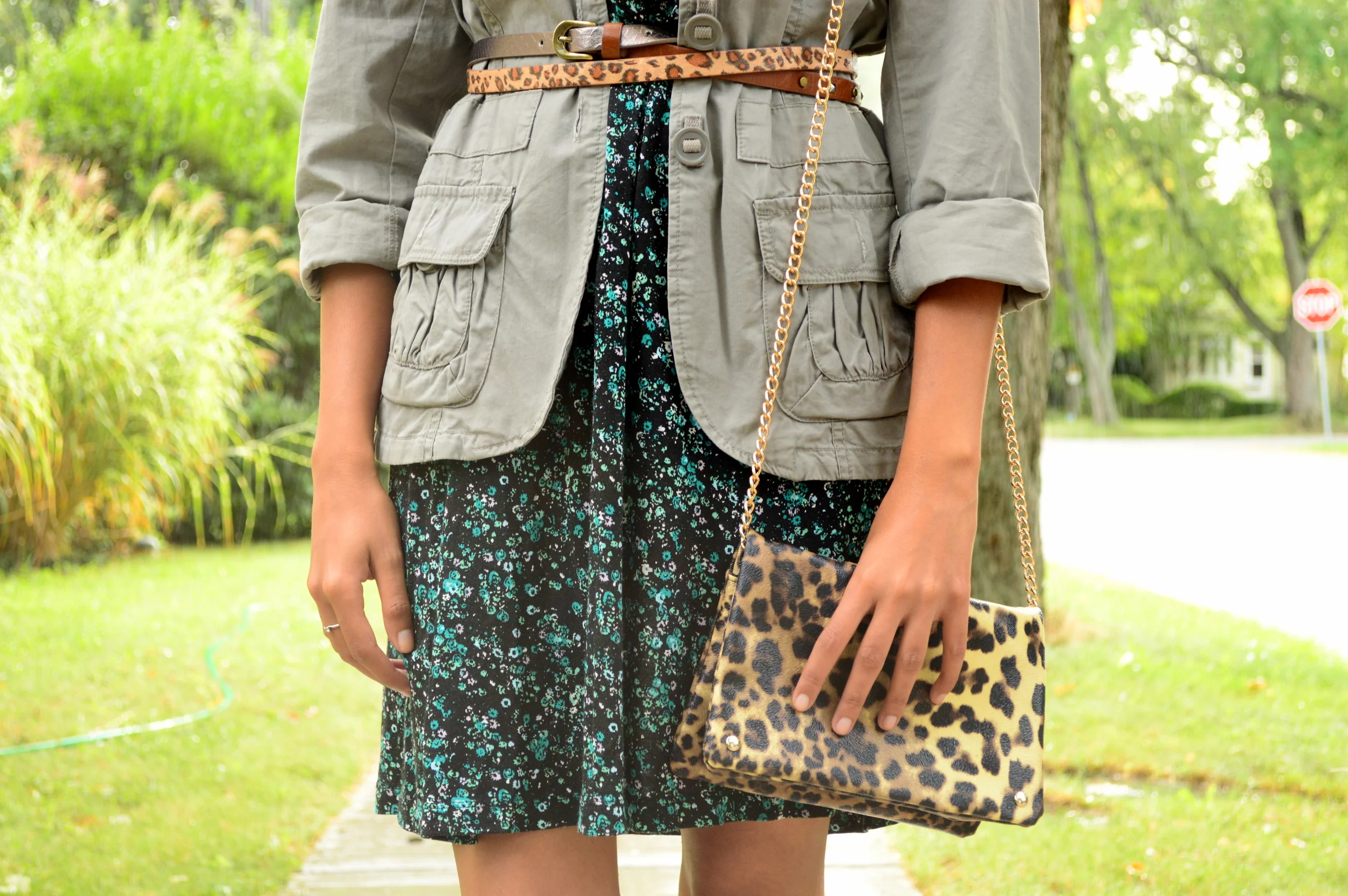 Transition Part II: Summer Dress + Utility Jacket