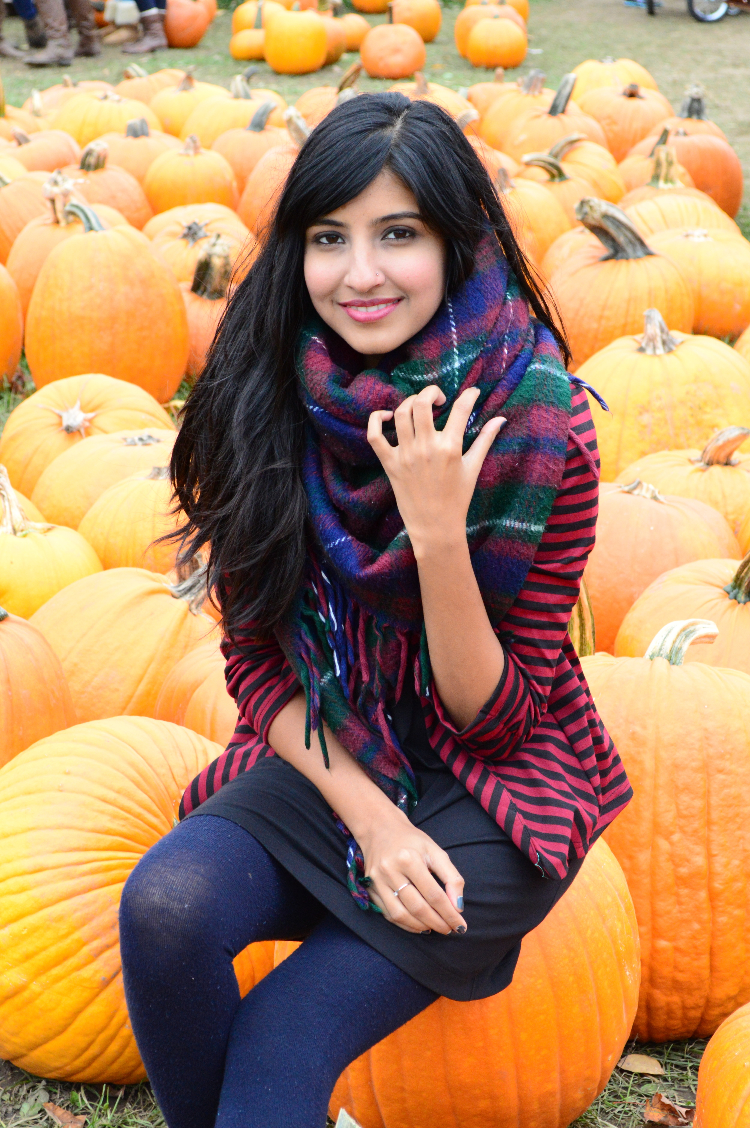 The Plaid Blanket Scarf 