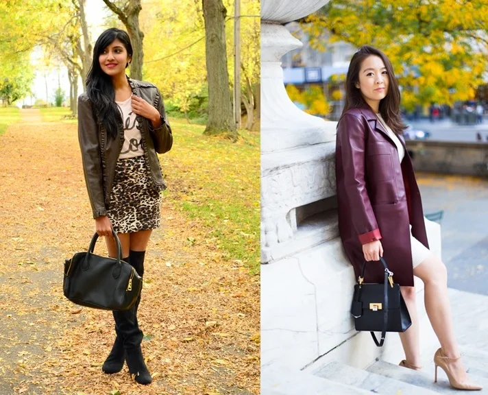 Styled Two Ways: The Leather Jacket
