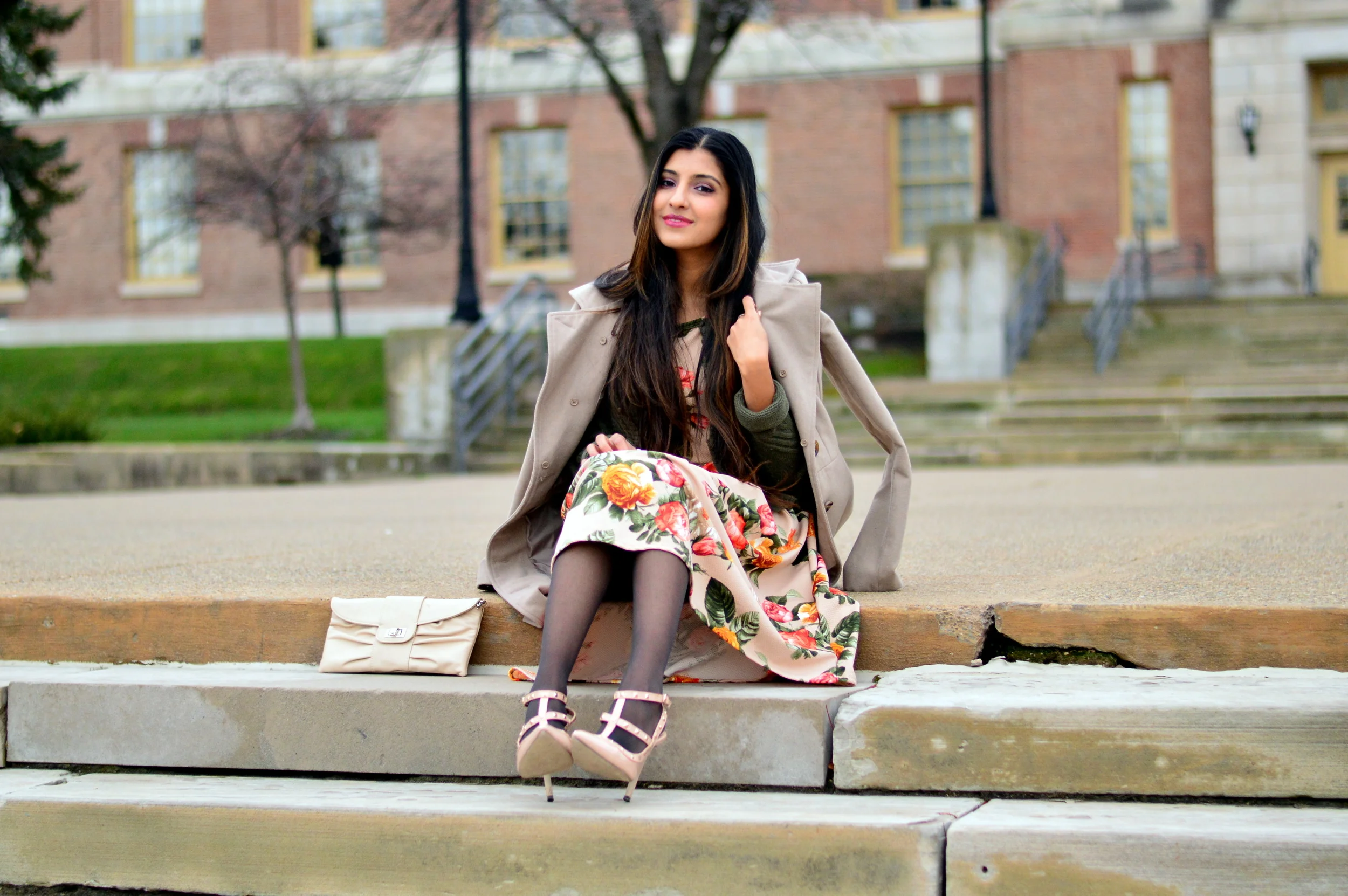 Floral Frock + My Holiday Survival Kit