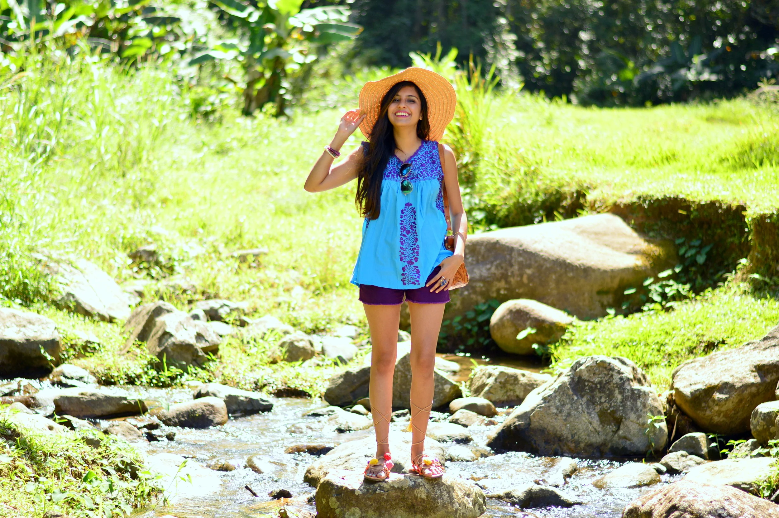 Embroidered Top: Guavate, Puerto Rico