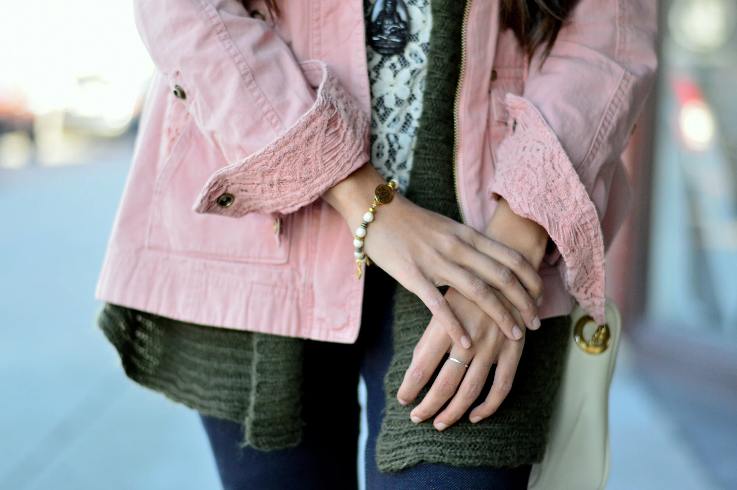 Pink Utility Jacket