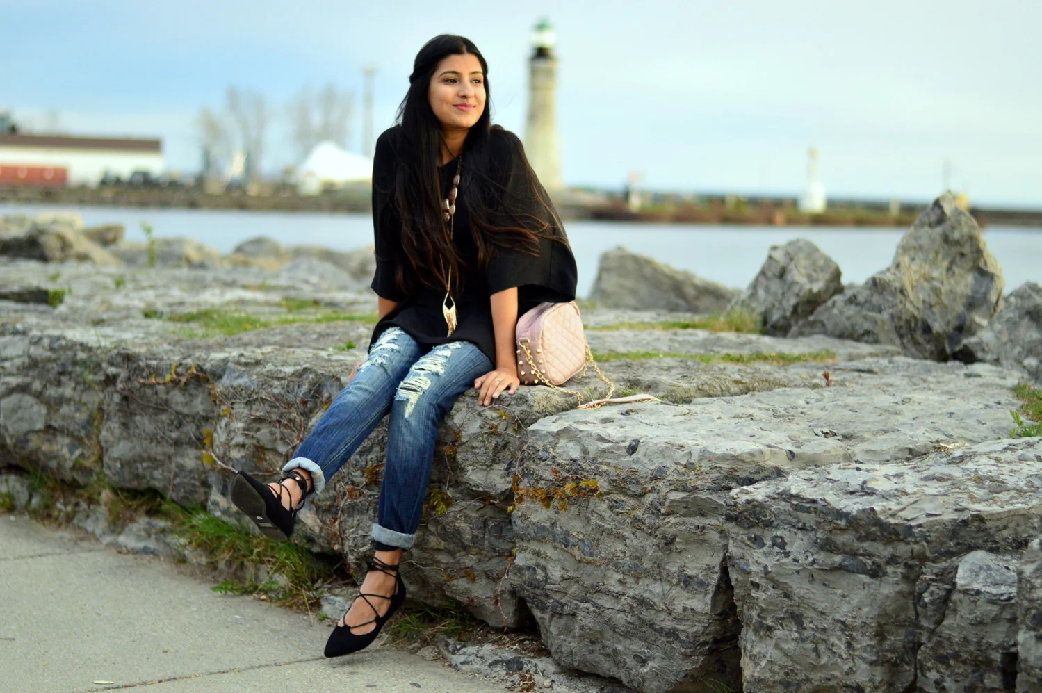 Breezy Black Tunic 