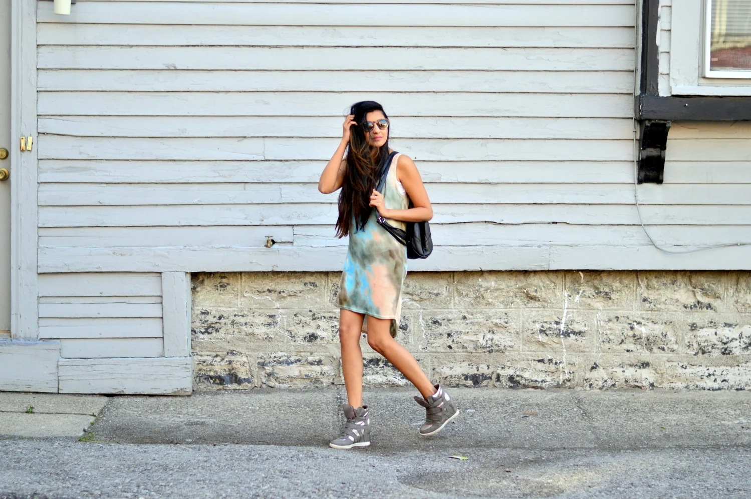 Tie Dye Tank Dress
