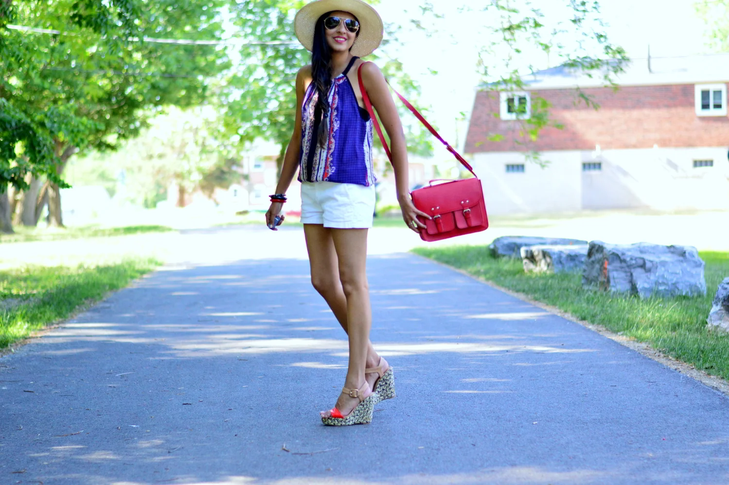 Independence Day: Red, White and Blue + Fresh Efforts