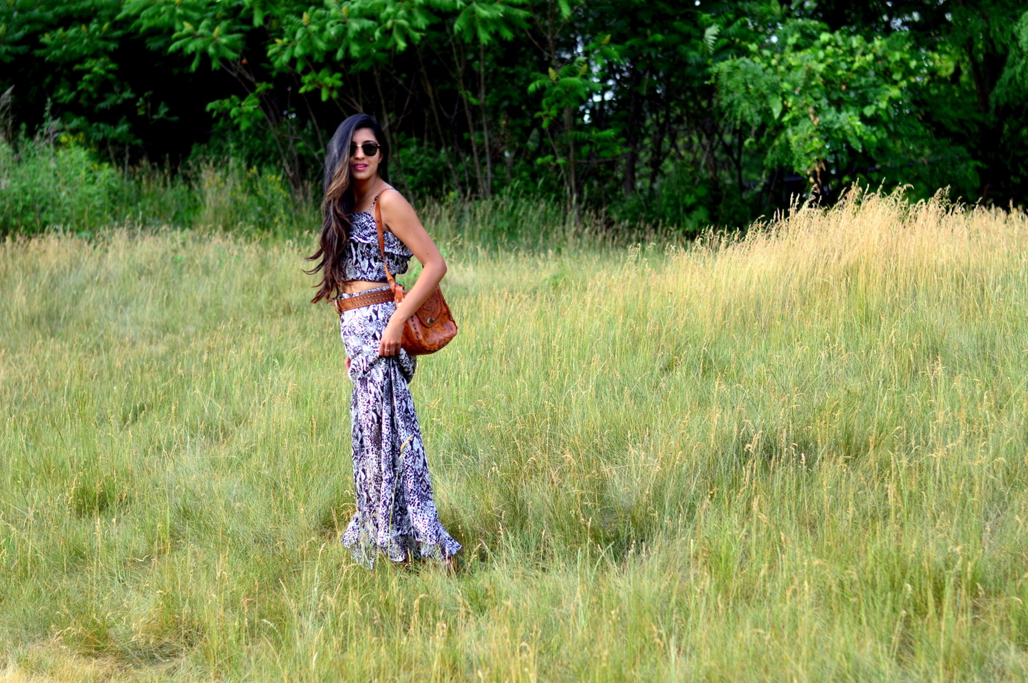 Python Print Skirt Set