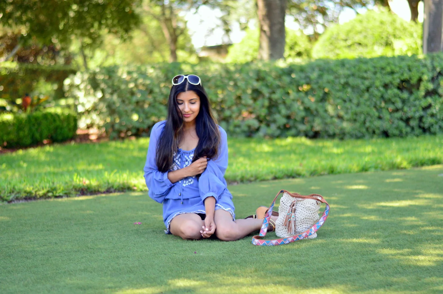 Embroidered Cover-up: Orlando, Florida