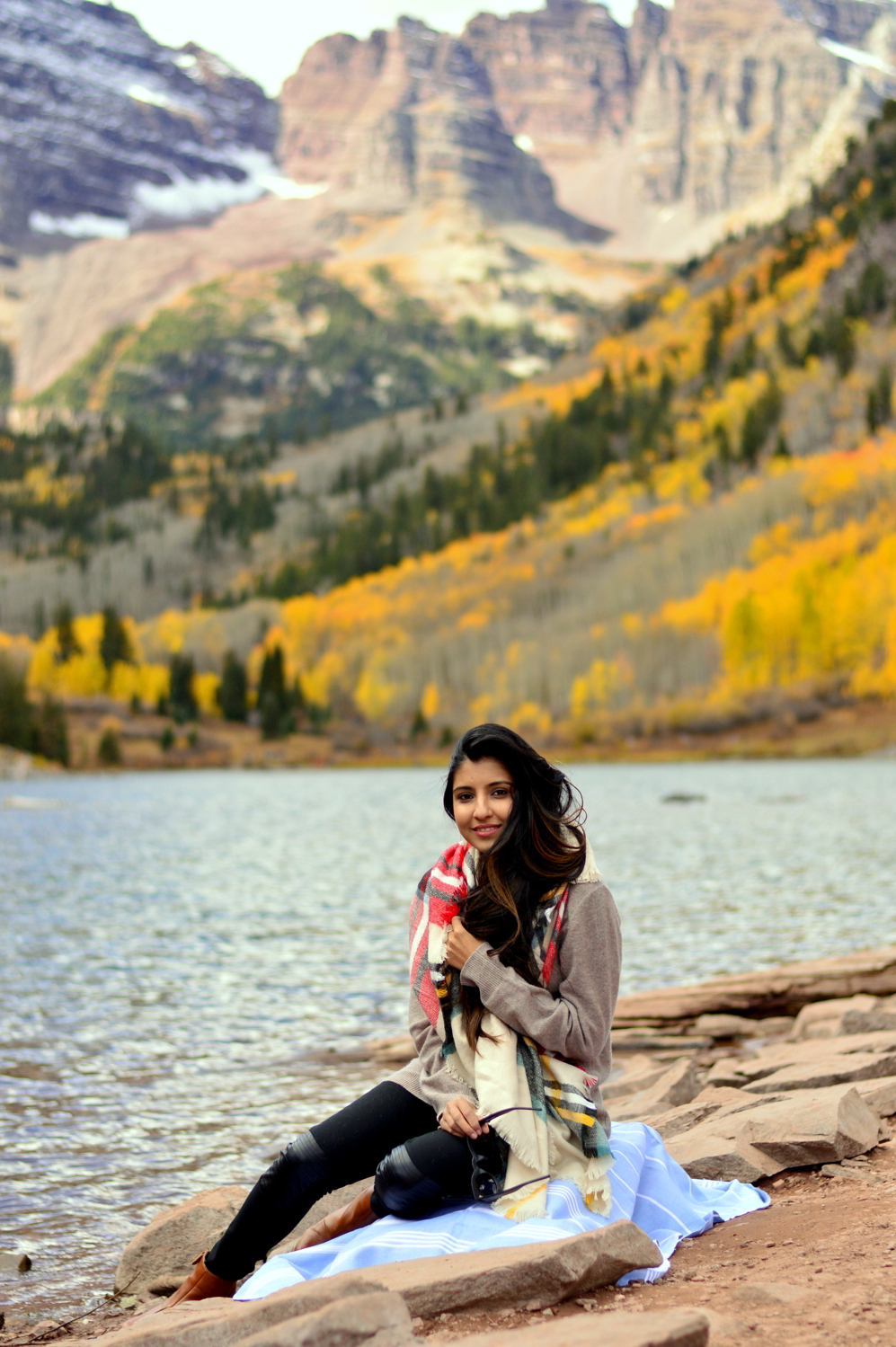 Turtleneck Sweater Weather: Maroon Bells, Colorado — Miss Minus Sized