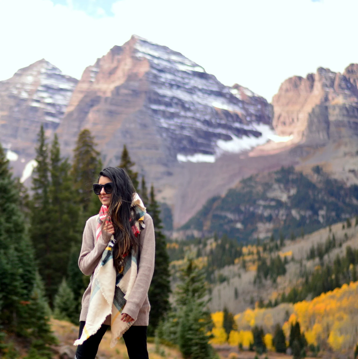 Turtleneck Sweater Weather: Maroon Bells, Colorado
