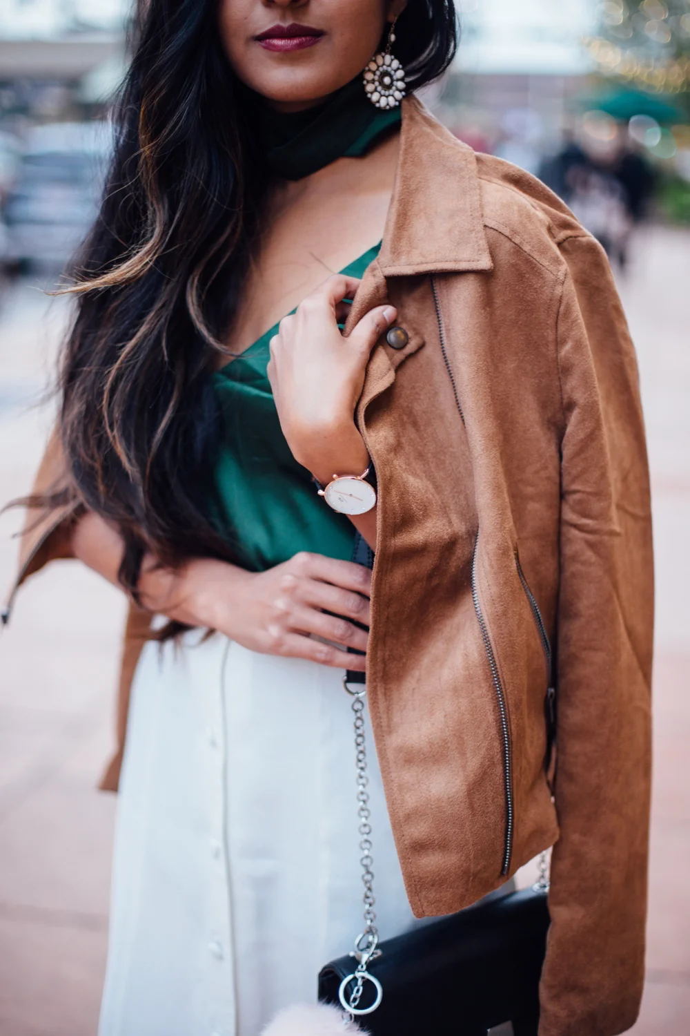 Jewel-toned Slip Dress: Denver, Colorado