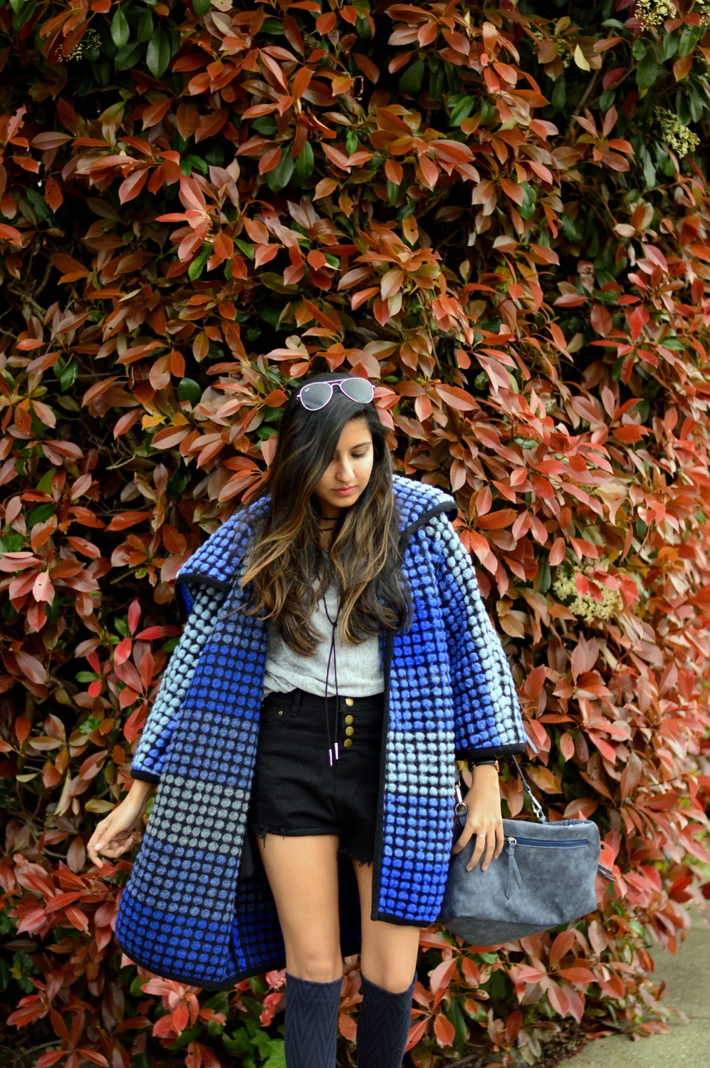 Polka Dot Statement Coat