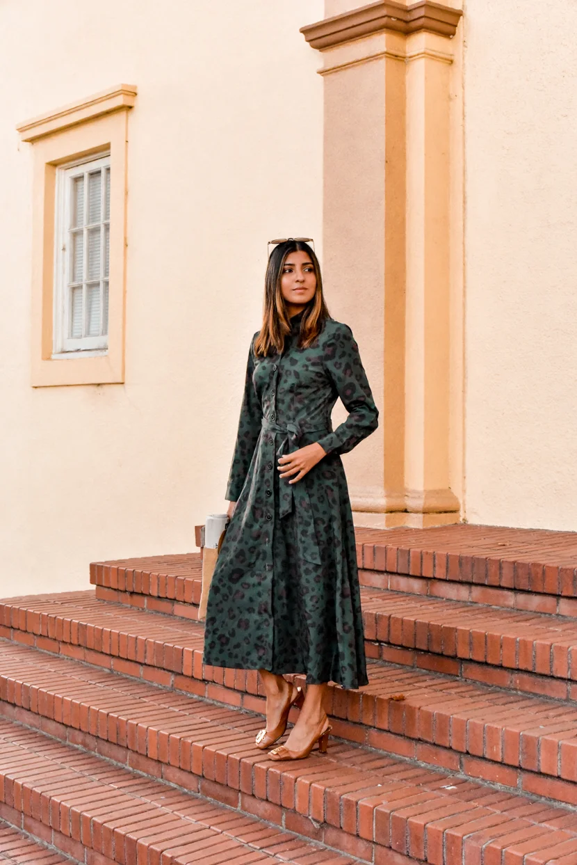 leopard-print-shirtdress-fall-style 6