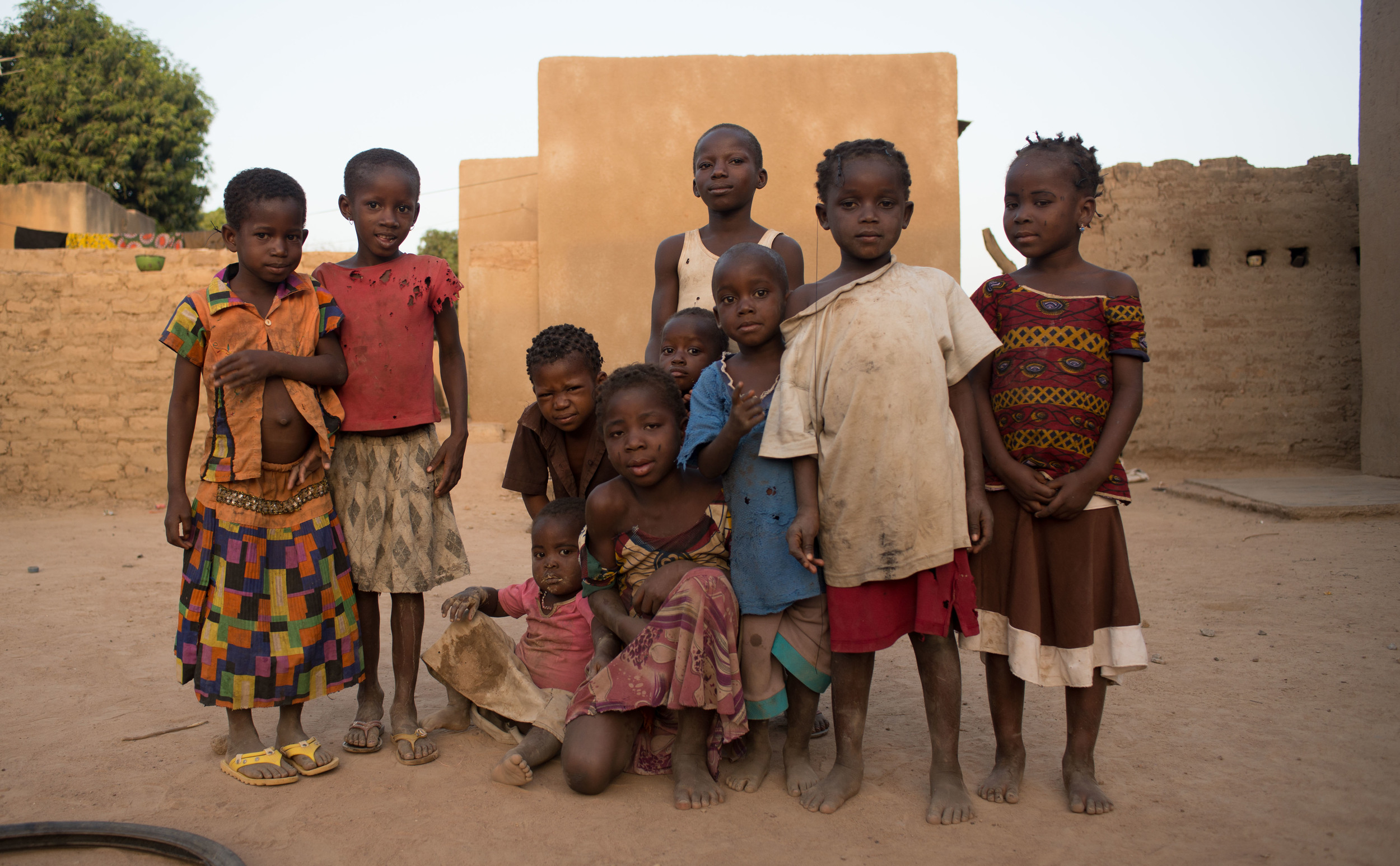 My host brothers and sisters in Zoro. Standing in the very back is Leila, 10, who is the primary care taker of her baby sister Nasifa, 2, (standing right in front of her) and also single handedly taught me how to do my laundry. 