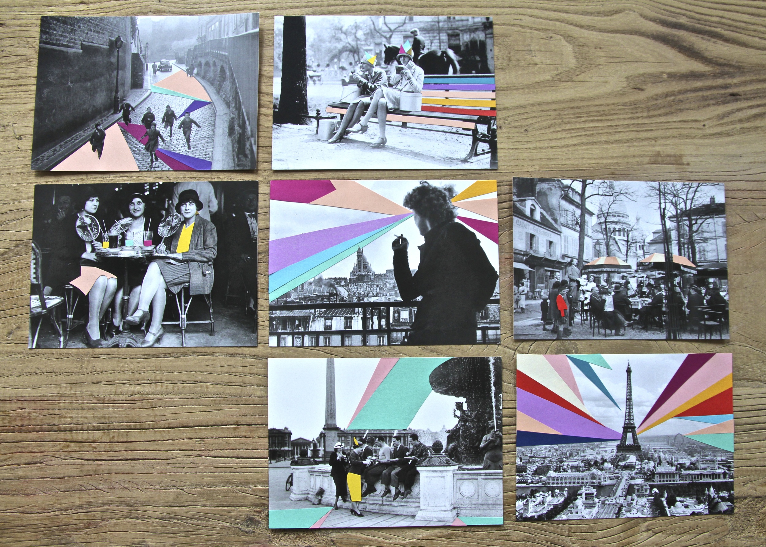 PARIS POSTCARDS