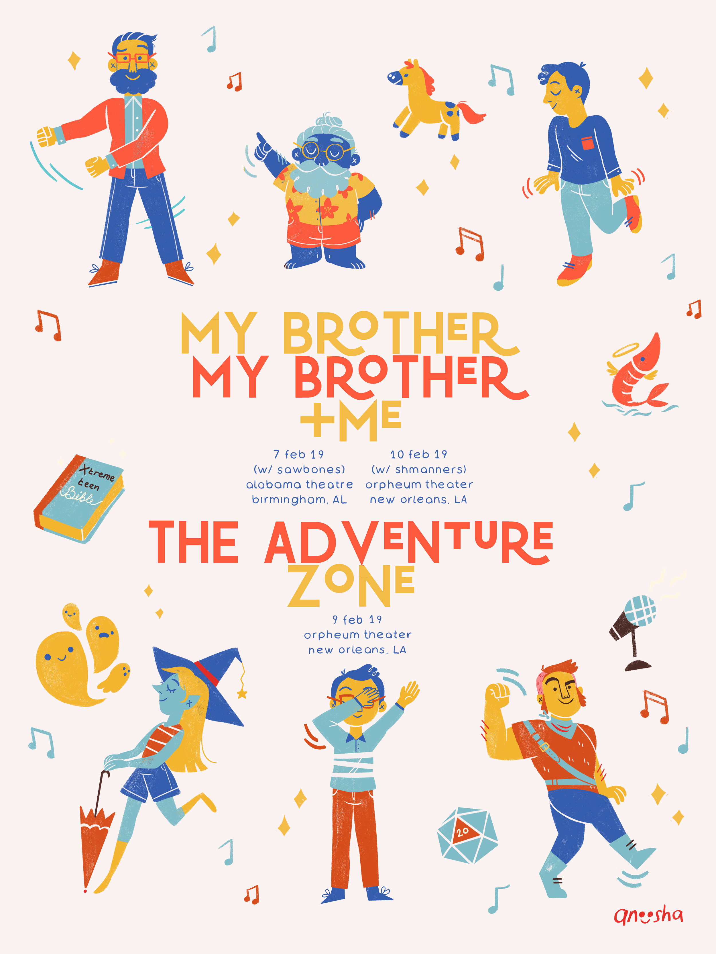 My Brother My Brother and Me + The Adventure Zone — anoosha syed
