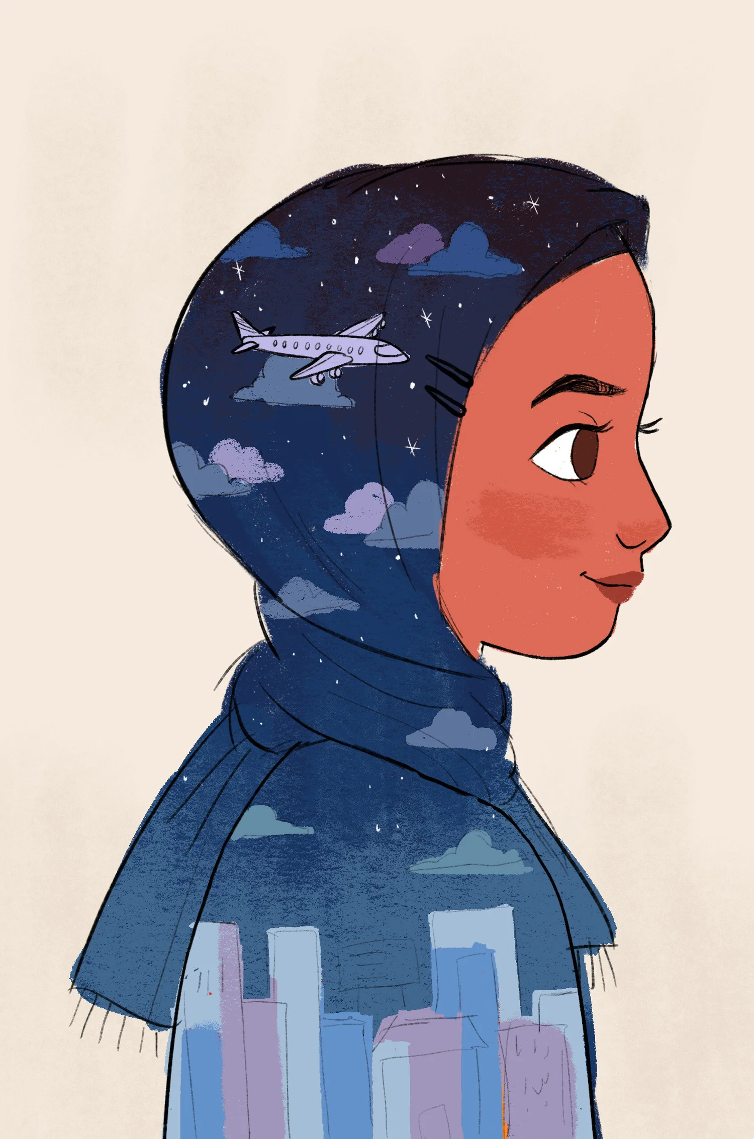 How I Illustrate Book Covers Other Words for Home — anoosha syed