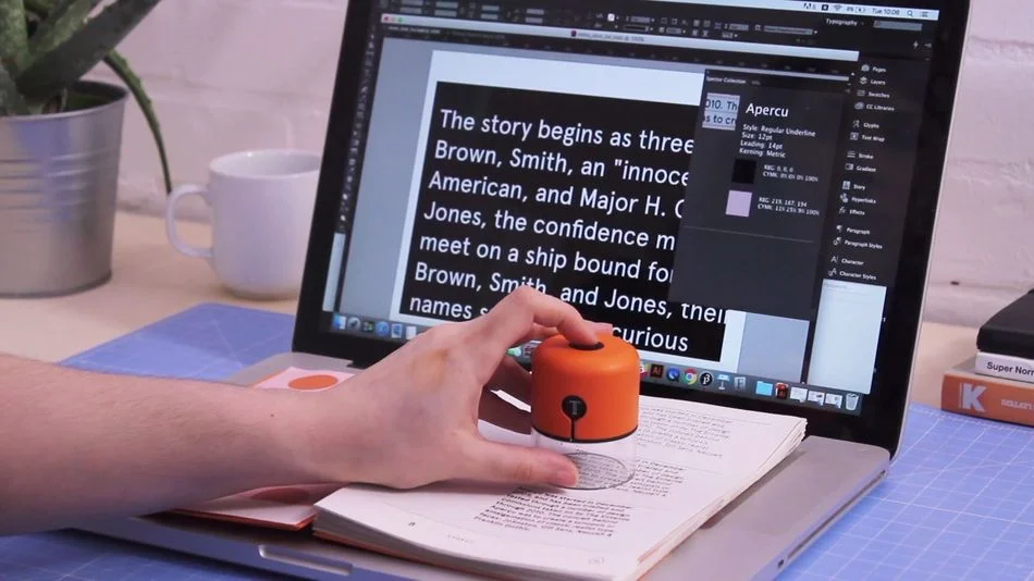 The Spector font and colour detector