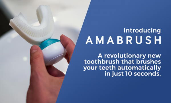Amabrush: The world's first automatic toothbrush - Kickstarter of The Week