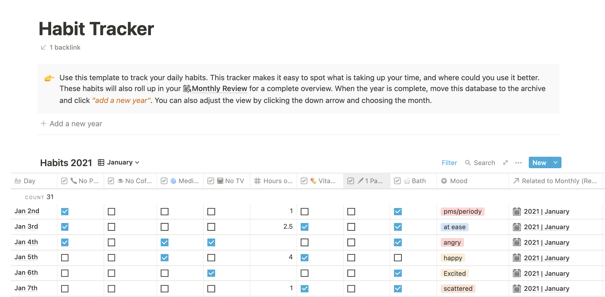 Track Your Habits With Notion Habit Tracker Jazmine Russell Track your habits with notion habit tracker jazmine russell