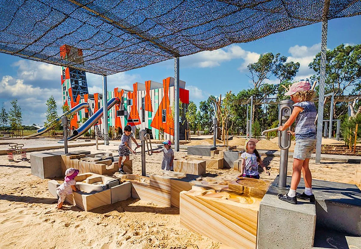 Landscaping With Gosford Quarries Sandstone In Parks, Recreation, Schools And Public Spaces