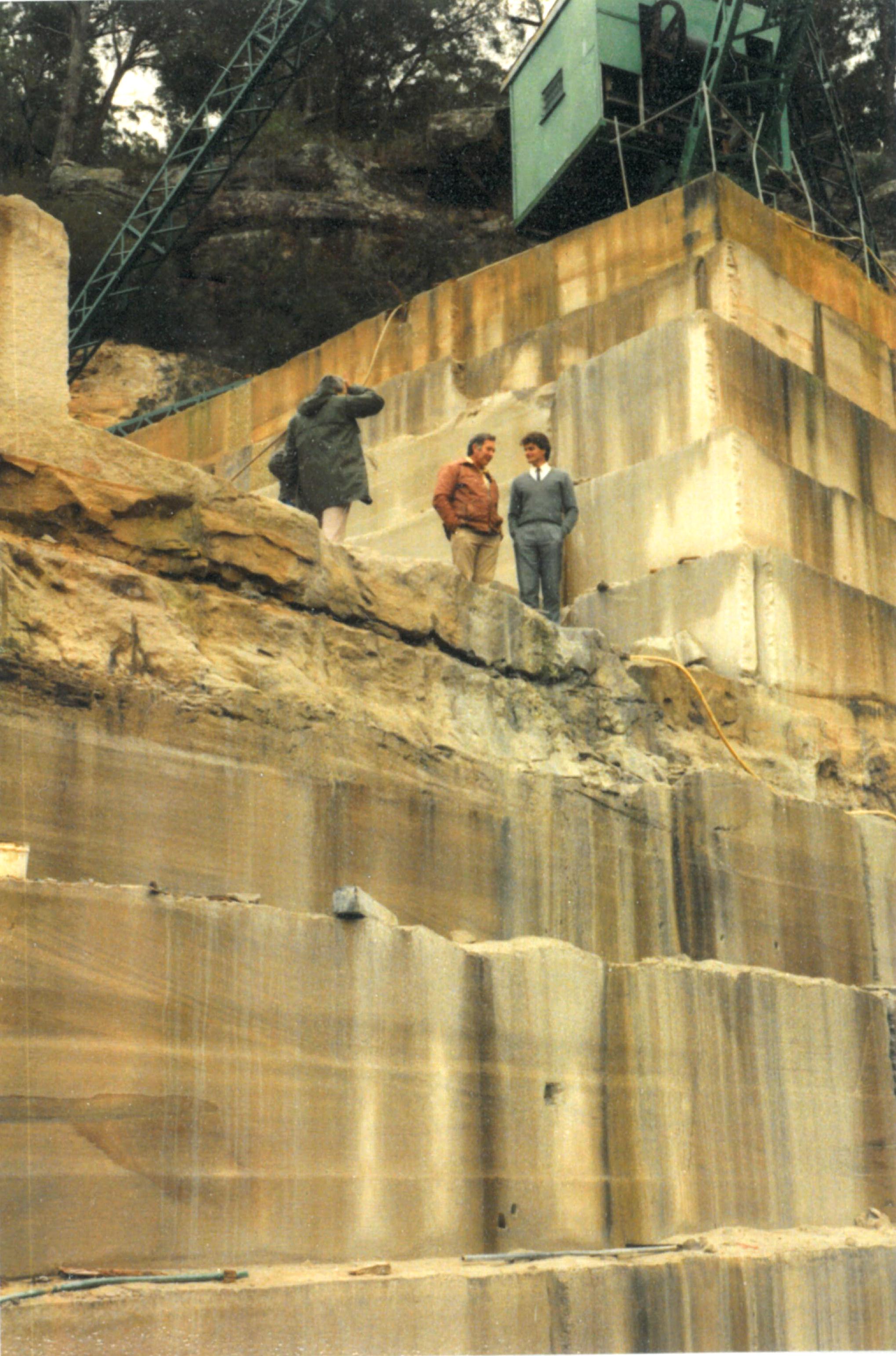 Wondabyne Quarry 1985 Gary Hargreaves.jpg