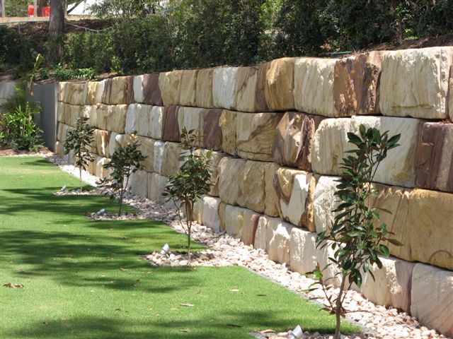 Landscaping Supplies Raw Civilsandstone Supply Sydney Canberra Brisbane Melbourne - Sandstone Log Retaining Wall Design