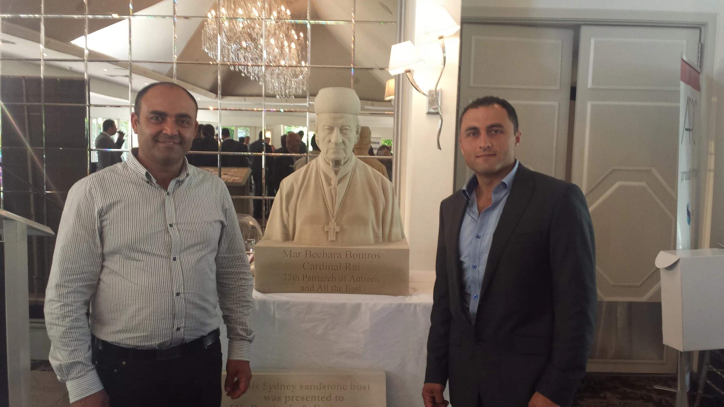 Patriarch Immortalised in Australian Bondi Sandstone 