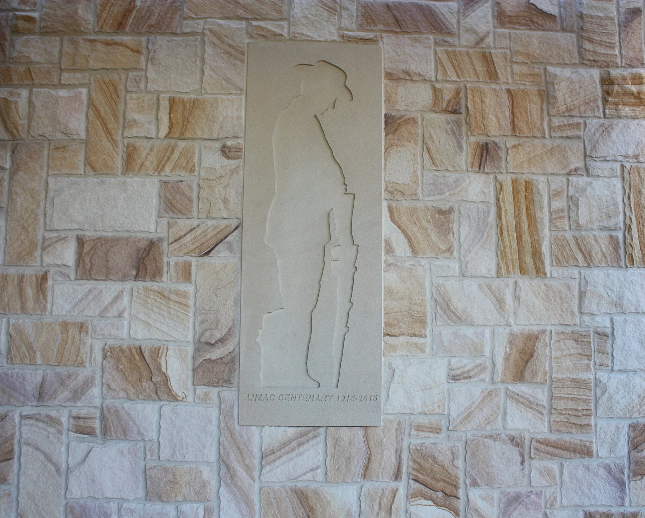 Quarry Run Random Square Ballast cladding with profiled carving