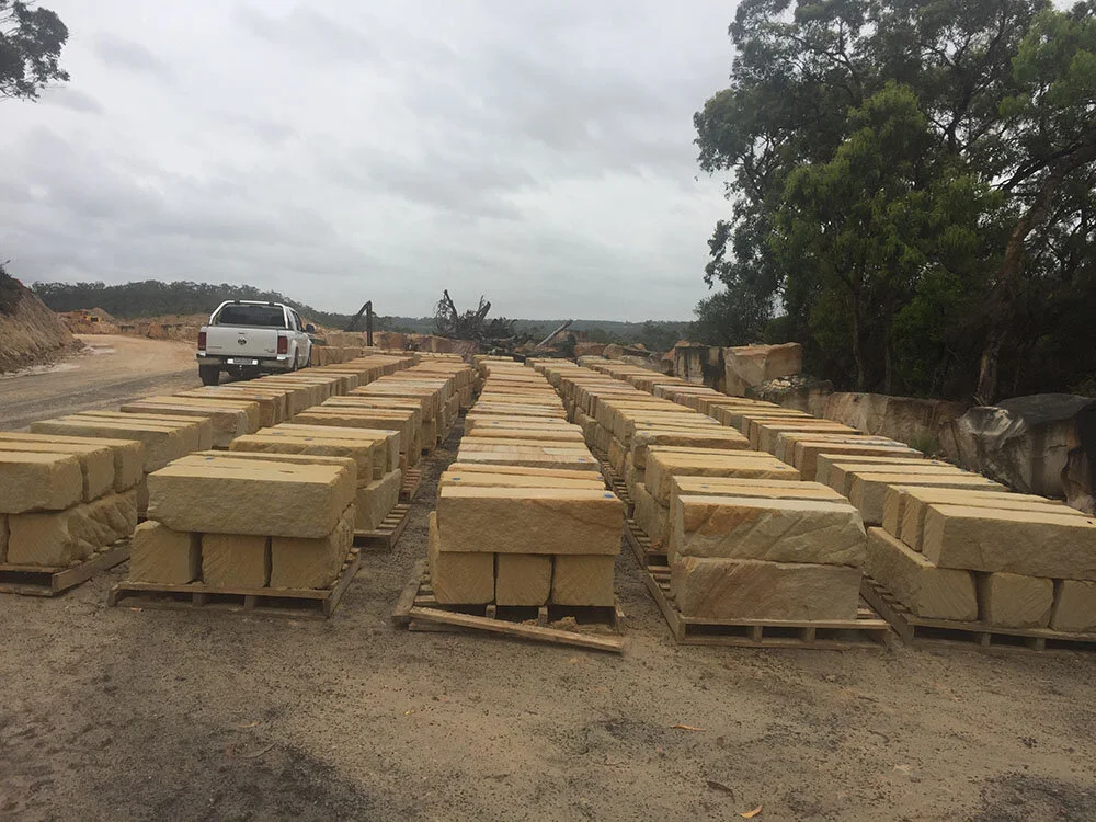Gosford Quarries Sandstone Billets - 1000 x 300 x 300 billets