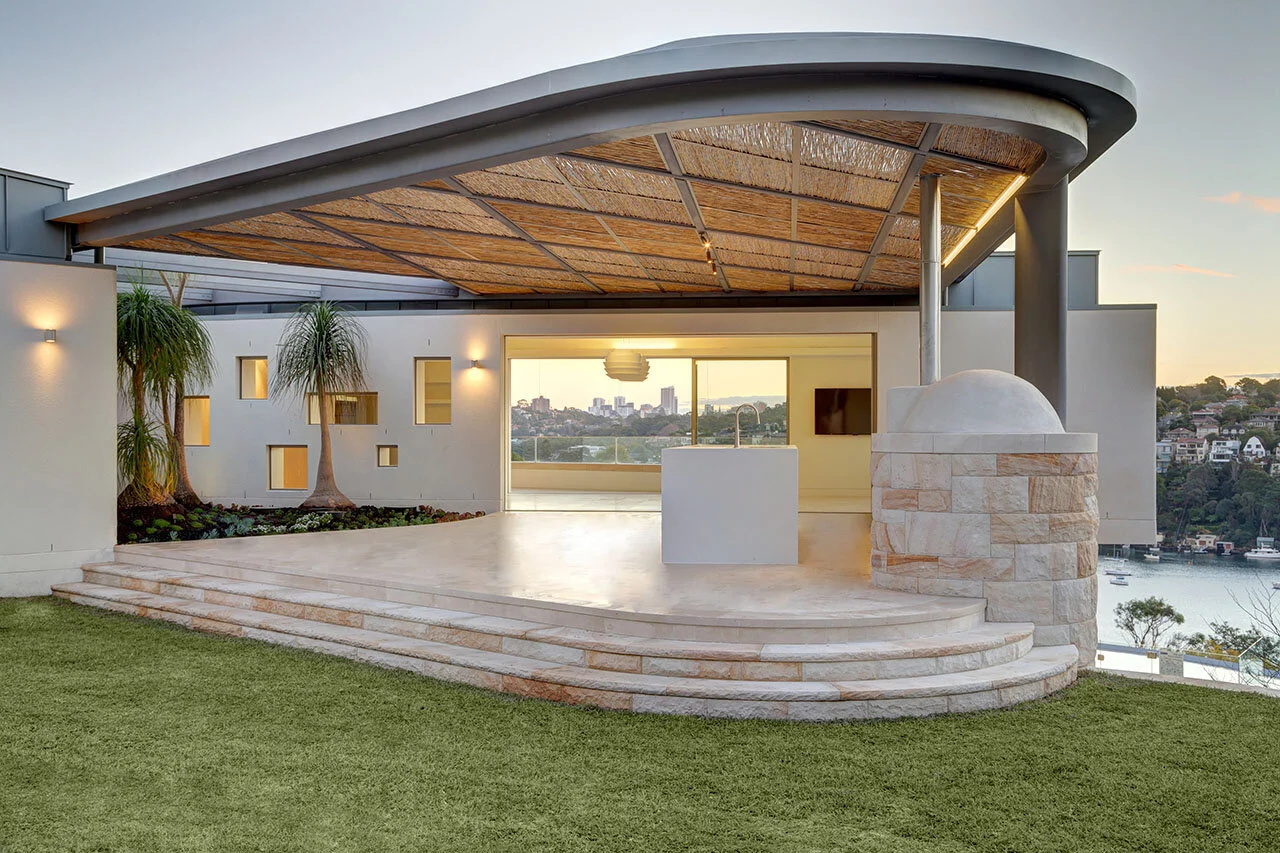 Bay Street House, Gosford Quarries light brown sandstone