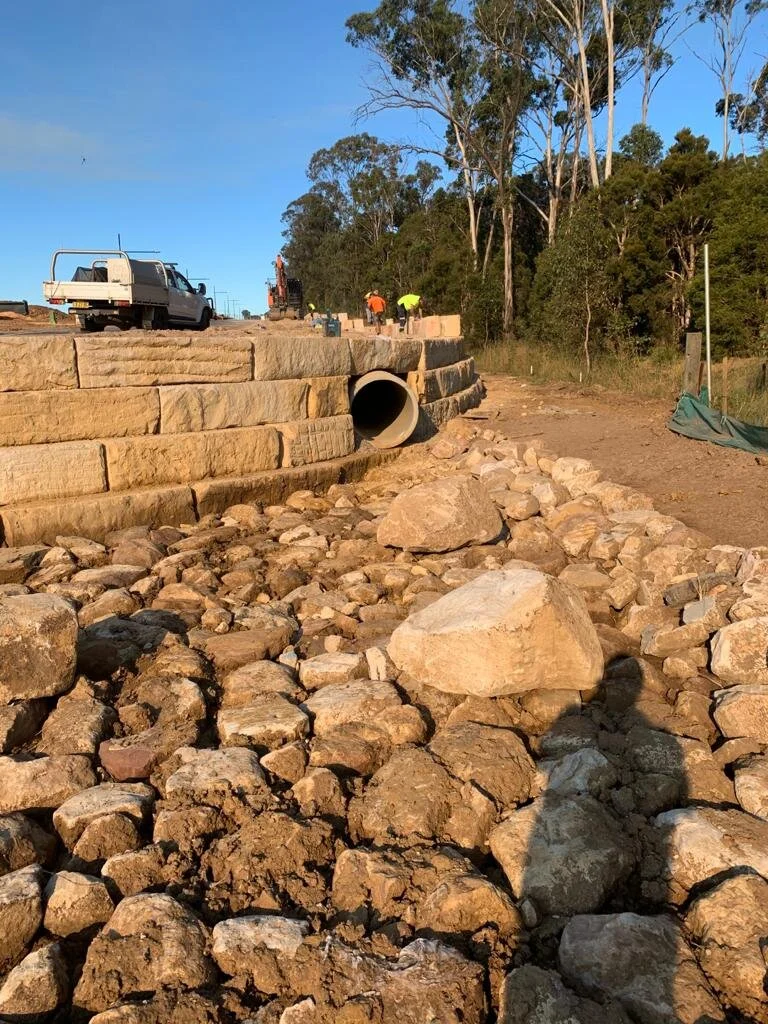 Gosford Quarries Civil Sandstone For VENM Material Supply