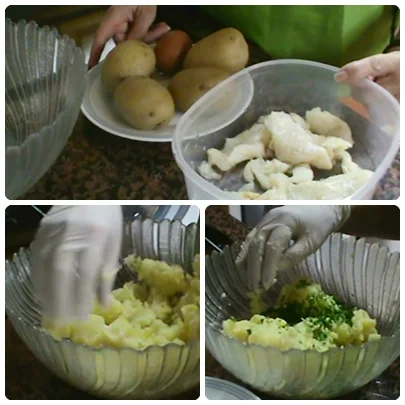 Aqui podeis ver el bacalao del paquete que os comento.