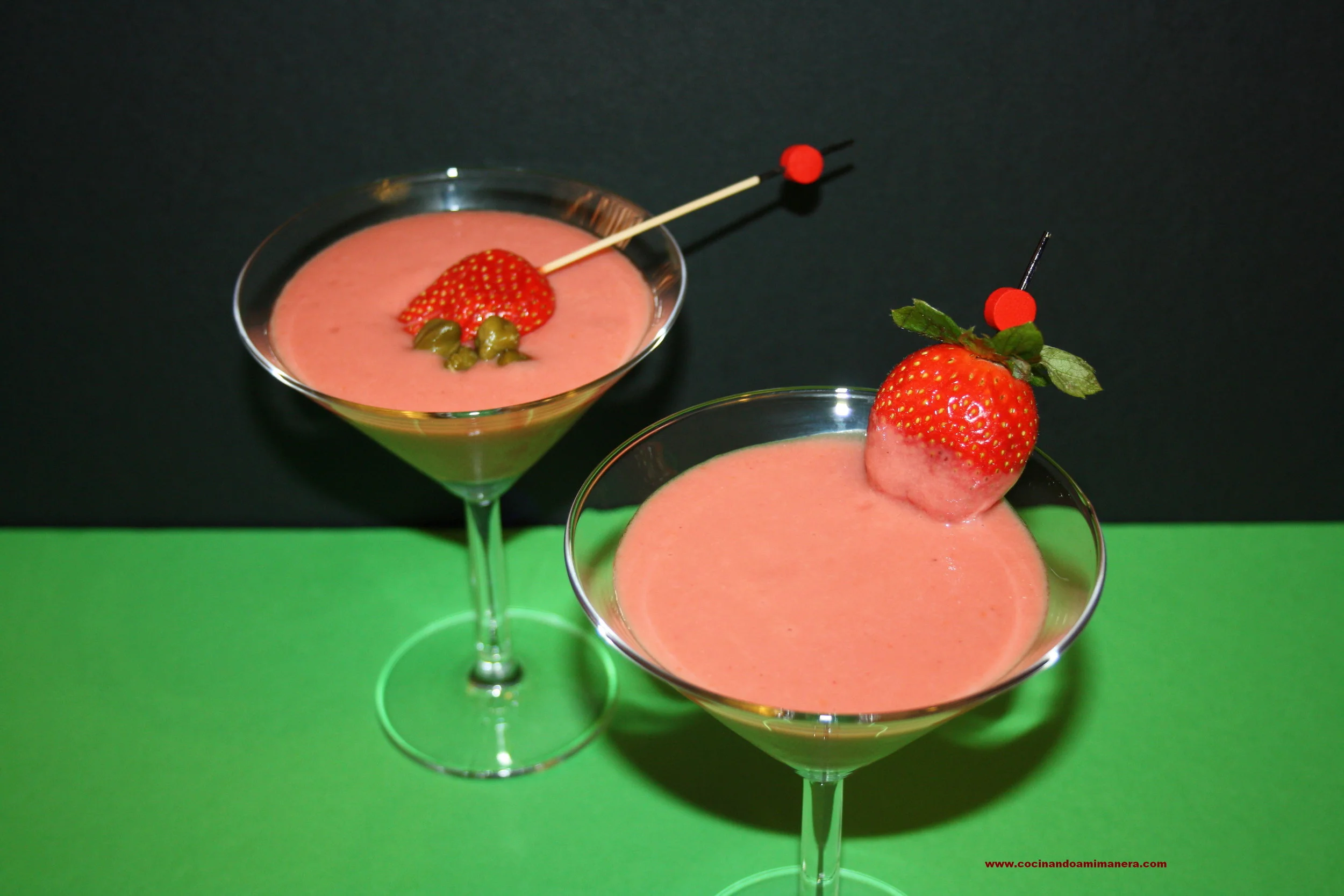 Gazpzcho de Fresas