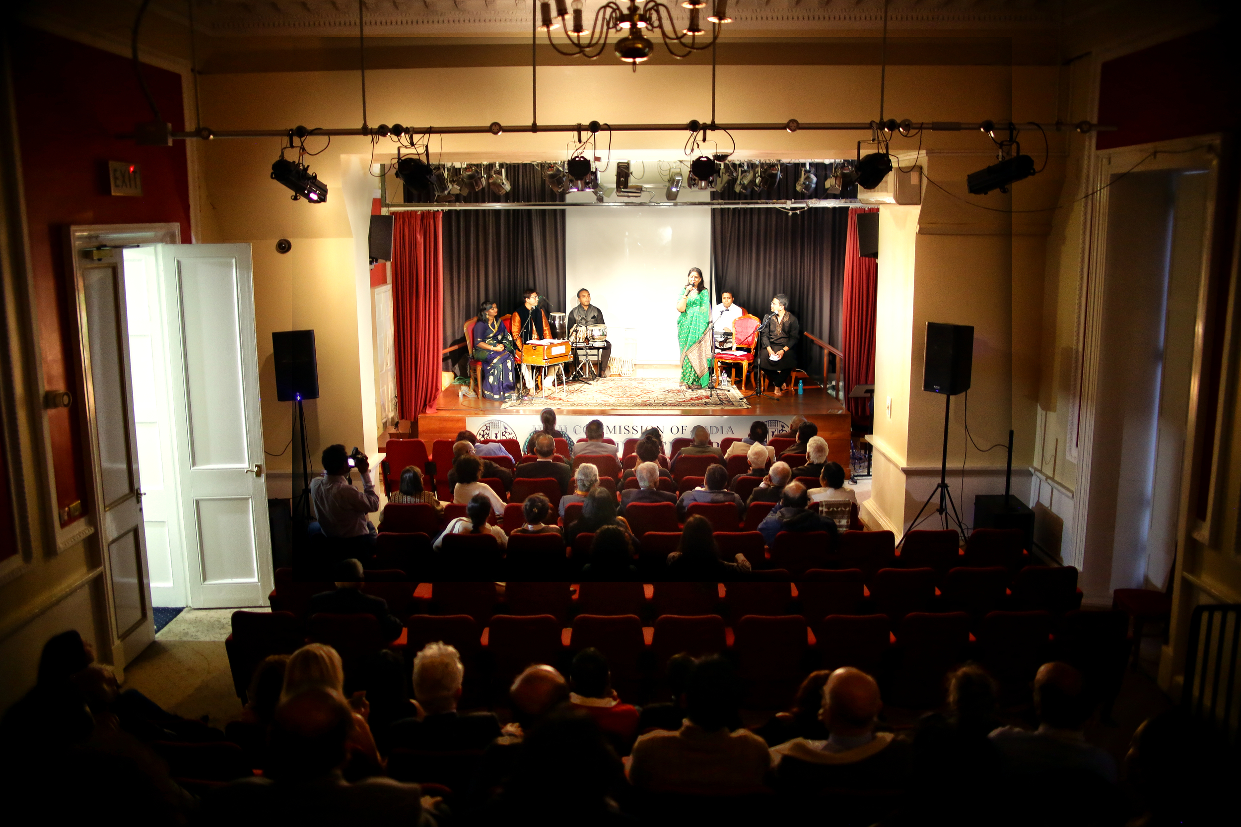 The audience at Sounds of Bengal II, Nehru Centre, London, 18/09/2015.