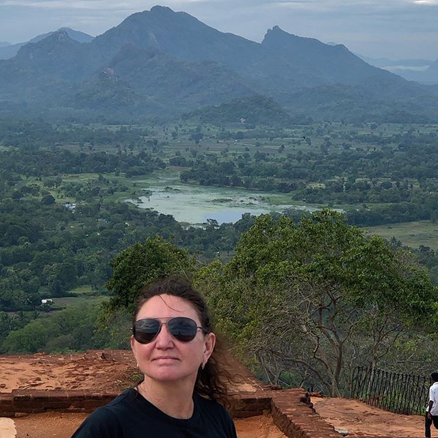 Our manager Christine on top of Lion Rock this morning.

#lionrock #srilanka #travel #holidays #gotourstravel #discover #adventure