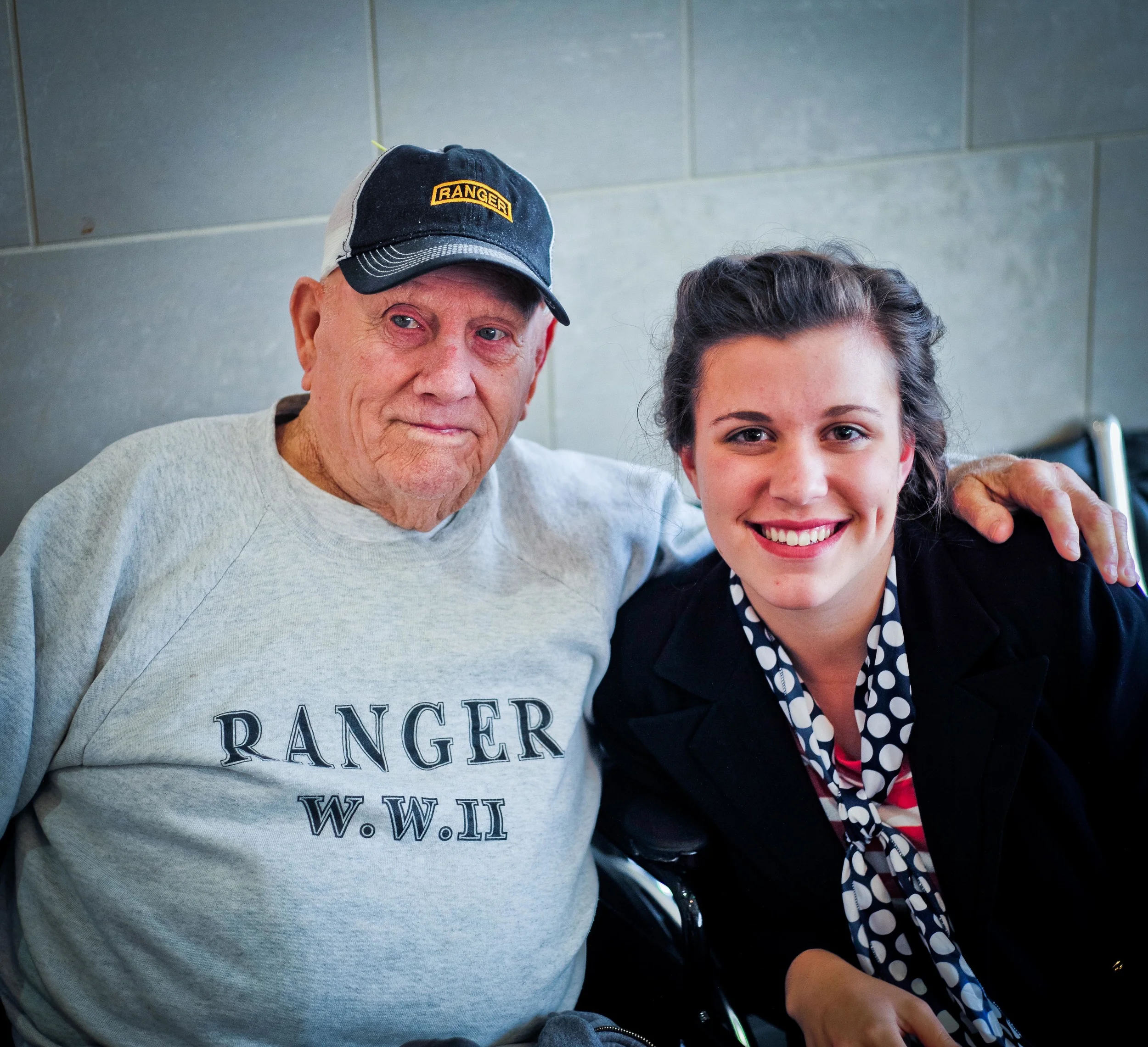 Private Allen Spiro of the Rangers of Pointe du Hoc.