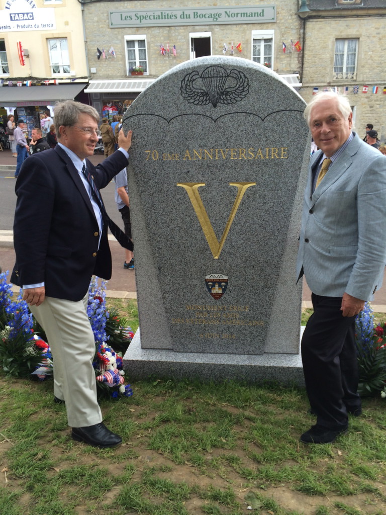 Monsieur Maurice Renaud (right). Photo credit: http://www.avanormandie.org