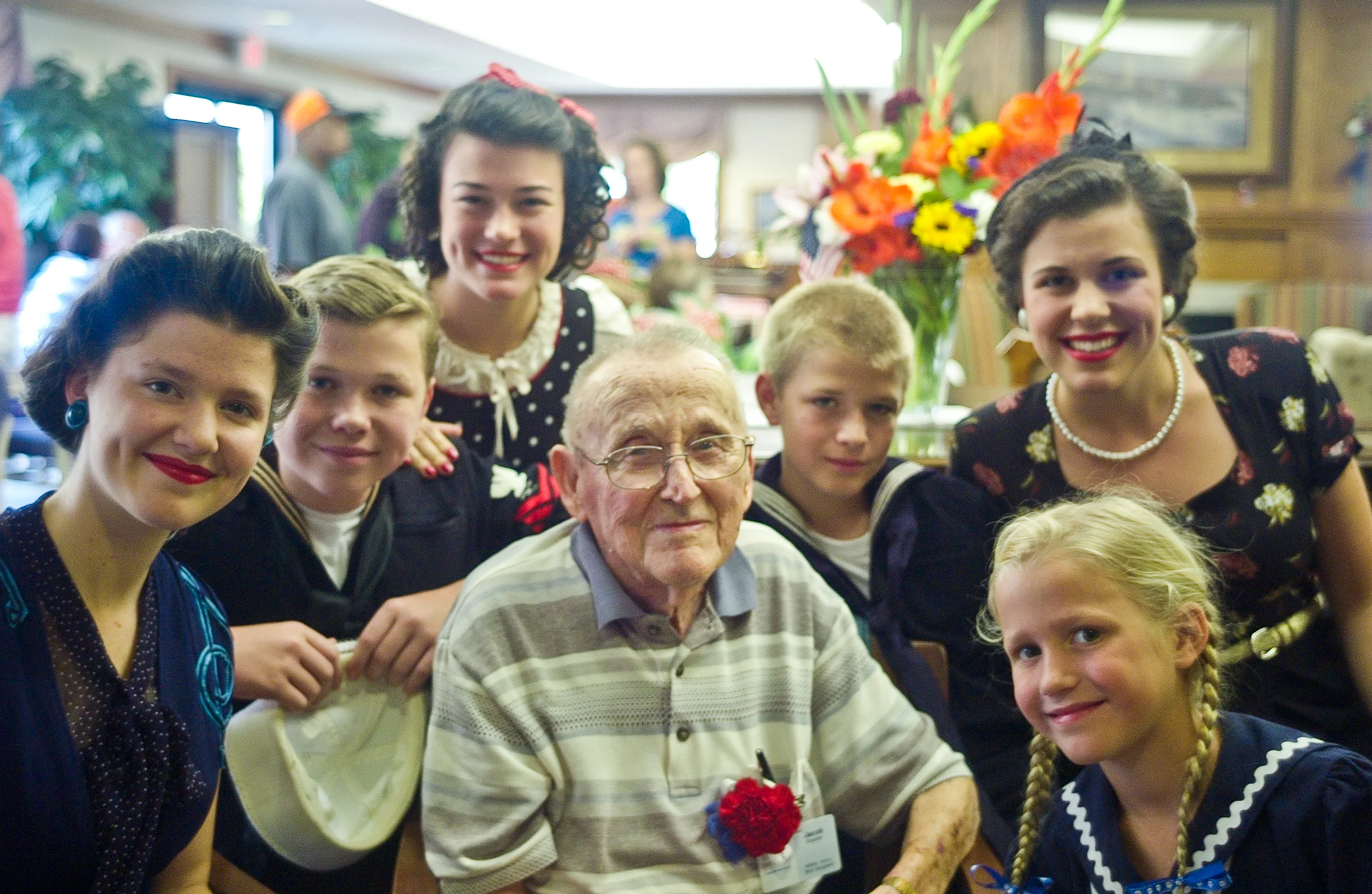 Mr. Jacob Kesiatie was stationed just a little ways from us at the San Marcos Military Hospital in Texas throughout the war. He said his favorite thing about Texas was the Bluebonnets. He had never seen anything like them before.