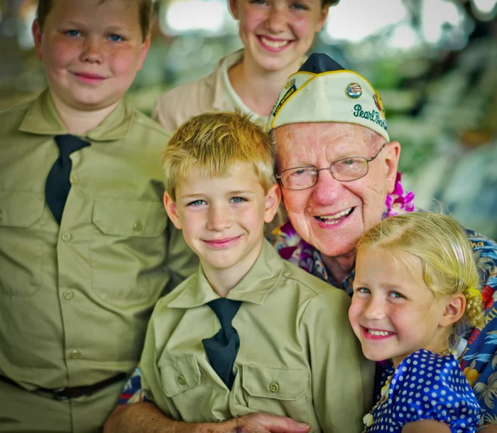 Mr. Dove loved the children.