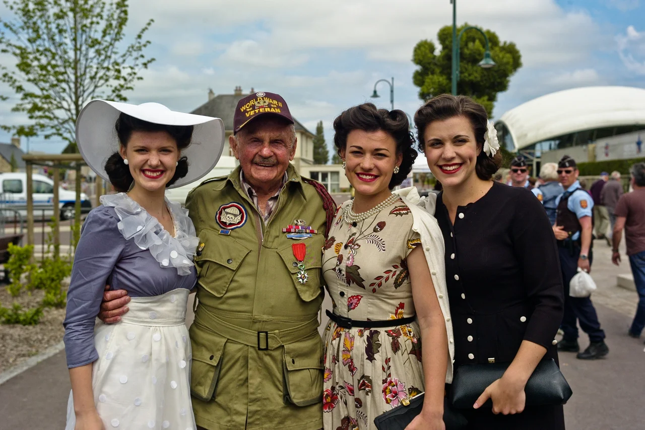 Sainte Mere Eglise, Normandy, this past June for the D-Day anniversary events. 
