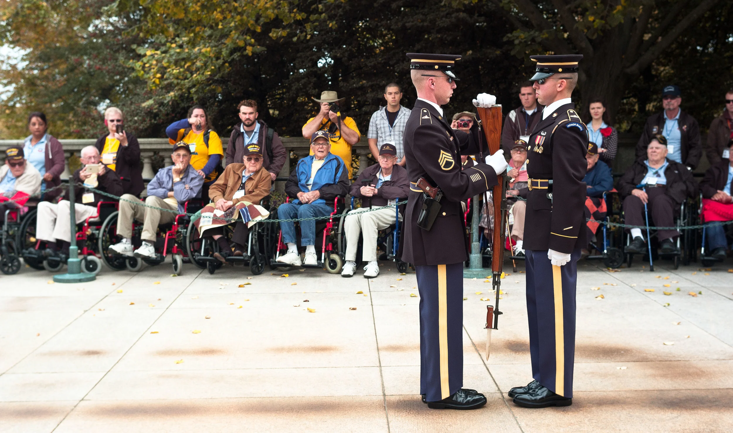 Changing of the Guard at the Tomb of the Unknown, Arlington