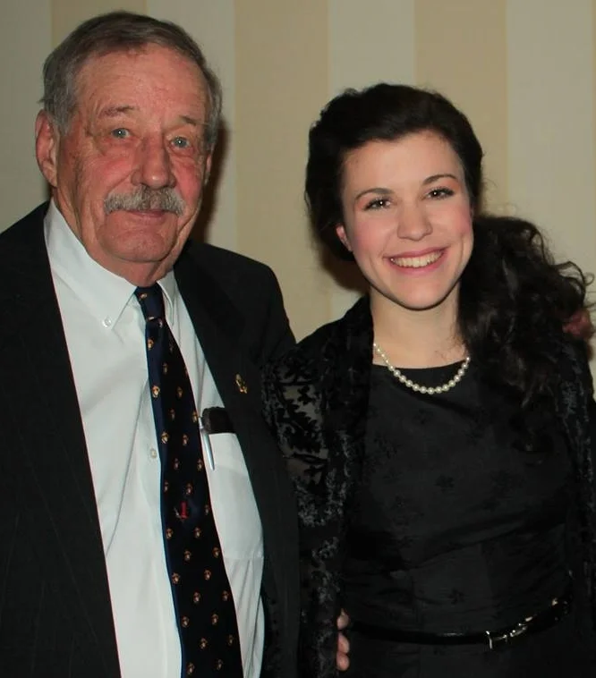 With "Sir Smith" at the Iwo Jima Reunion in February (Photo Credit: Dean Laubach