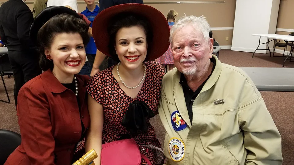 Singing old love songs with sweet paratroopers and listening to riotous stories of hospital escapades is pretty much the best. Besides, who doesn't love a paratrooper?!