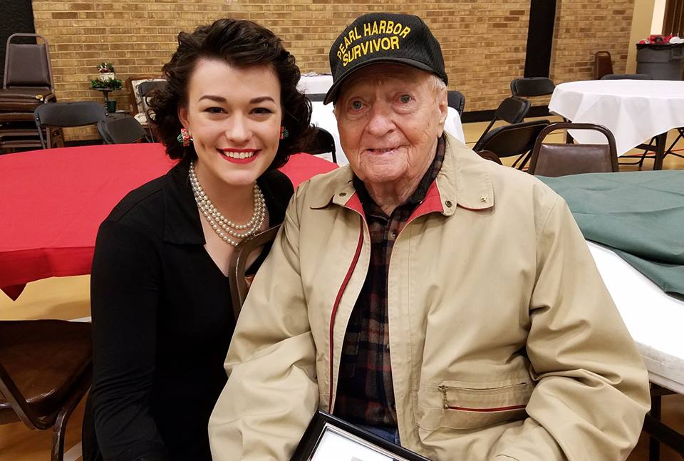Jubilee with Pearl Harbor survivor Dale "Red" Robinson