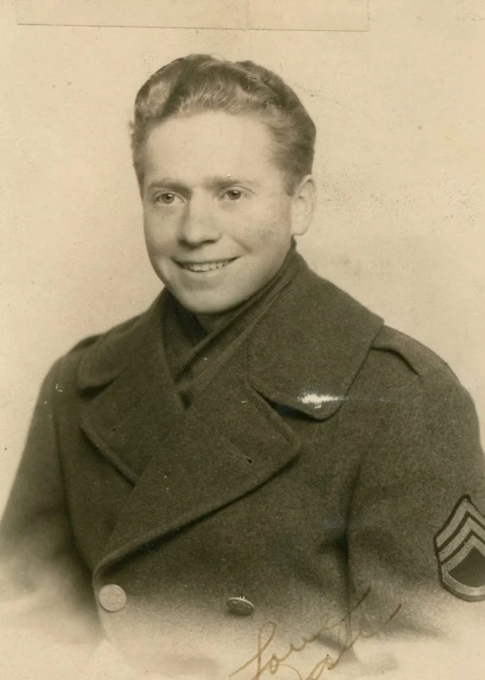 A young and very handsome Dale "Red" Robinson