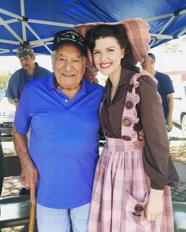 Faith and 101st Airborne Veteran, Vince Speranza.