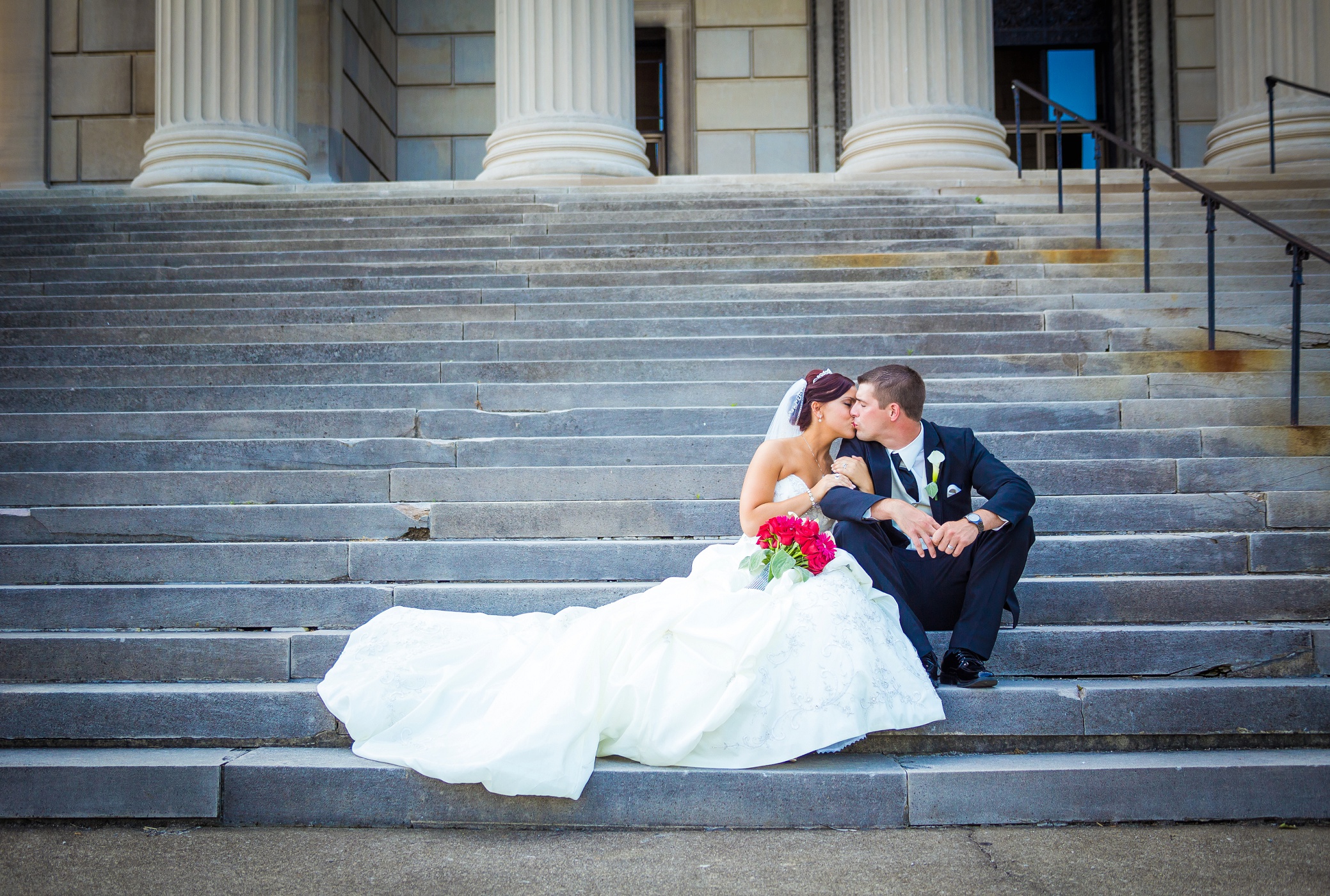 Stephanie + David “The video turned out perfect! It lets us relive the best day ever, over and over again!”