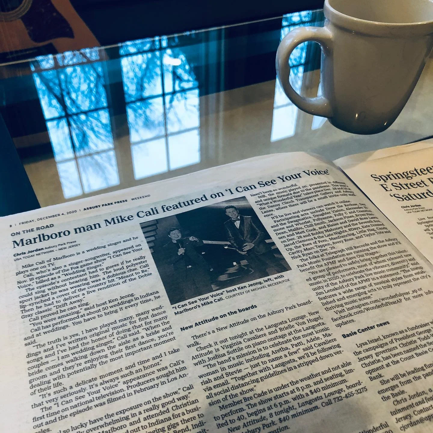 Cool article in the hometown paper today about my appearance on @seeyourvoicefox Thanks @jordanverycool for the sweet write up!@asburyparkpress @canseeyourvoicefox @kenjeong 
.
.
.
.
.
.
.
.
.
.
.
.
.
.
#newjersey #marlboro #asburyparkpress #freehold